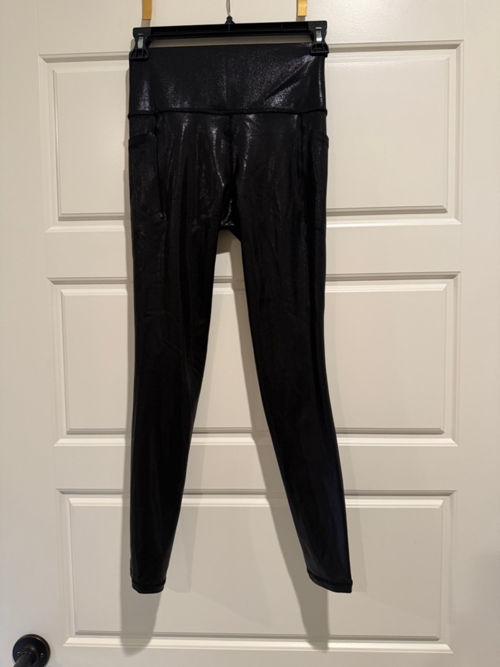 Athleta Black Shine Tight Leggings